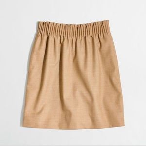 J. Crew sidewalk skirt in tan sz 8